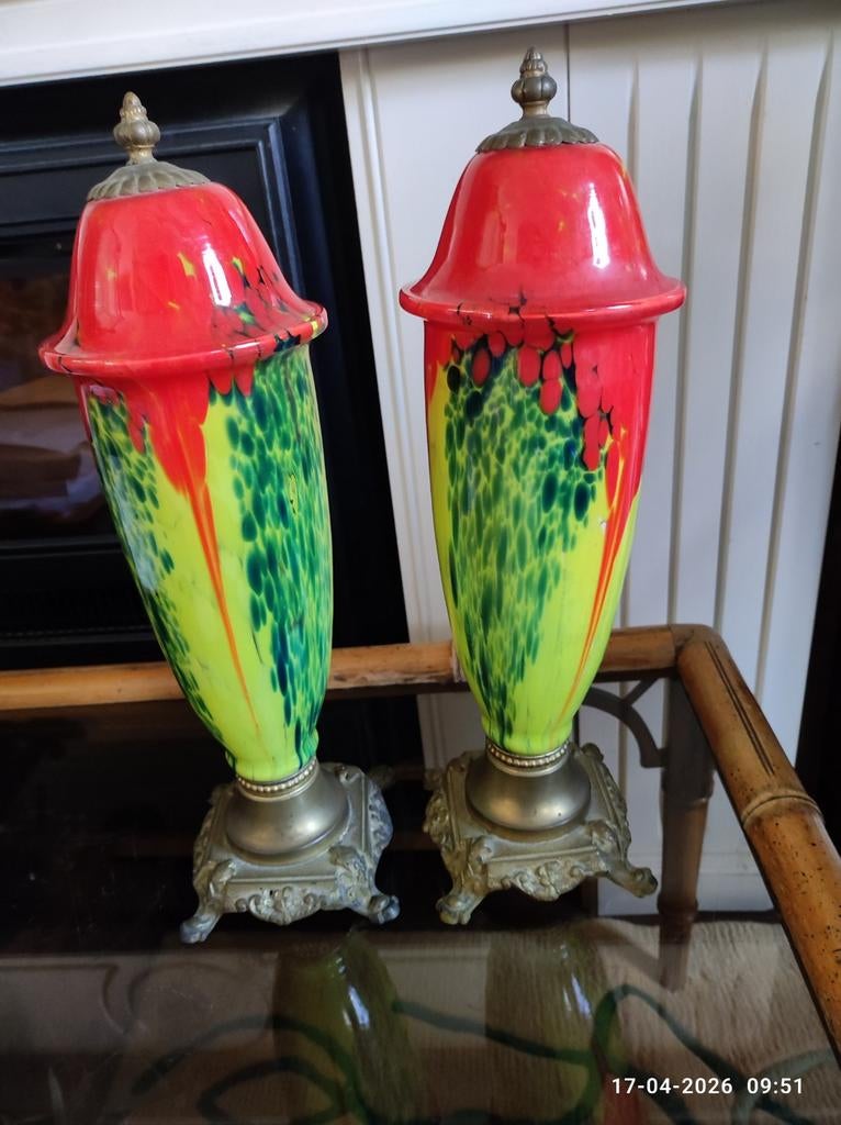 2 antieke kast ornamenten, Ophalen of Verzenden