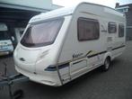 Sprite Super 450, Caravans en Kamperen, Caravans, Frans bed, Treinzit, Particulier, 4 tot 5 meter
