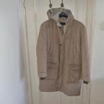 Hugo Boss halflange winterjas wol met cashmere maat 42, Beige, Ophalen of Verzenden, Zo goed als nieuw, Hugo Boss