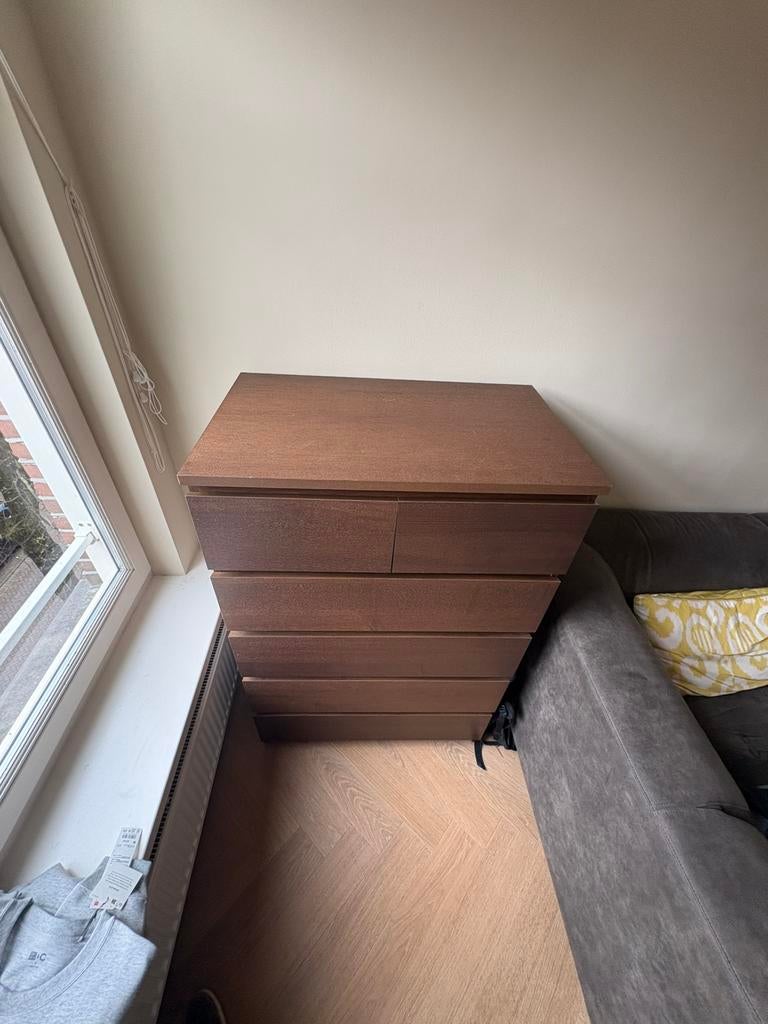 Ladenkast Malm Ikea., Huis en Inrichting, Ophalen, Zo goed als nieuw, Minder dan 50 cm