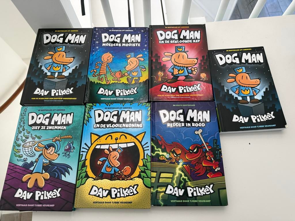 Dog Man Boekenreeks, Boeken, Kinderboeken | Jeugd | onder 10 jaar, Ophalen of Verzenden, Zo goed als nieuw, Fictie algemeen