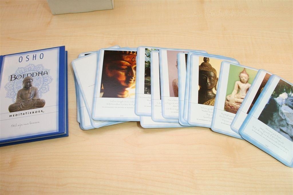 53 Boeddha Meditatiekaarten & Boek — Osho [Complete Set], Ophalen of Verzenden, Gelezen, Overige onderwerpen, Achtergrond en Informatie