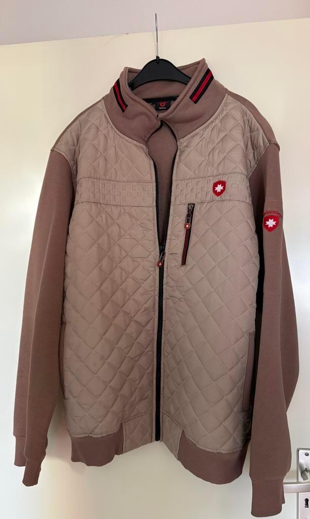 Heren Vest uit Turkije ,Wellensteyn Beige maat 4xl, Ophalen of Verzenden, Zo goed als nieuw, Beige, Broek of Spijkerbroek
