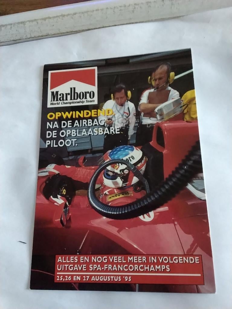 MARLBORO. OOWINDEND NA DE AIRBAG DE OPBLAASBARE PILOOT, Verzamelen, Ophalen of Verzenden