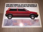 Leaflet Fiat Uno Turbo i.e., Ophalen of Verzenden, Gelezen, Overige merken