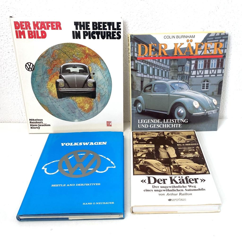 Volkswagen Kever 4 boeken, Verzenden, Gelezen, Volkswagen
