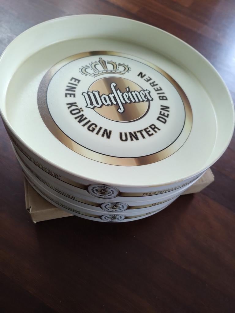 Dienblad Warsteiner, Huis en Inrichting, Ophalen of Verzenden, Glas of Kopje