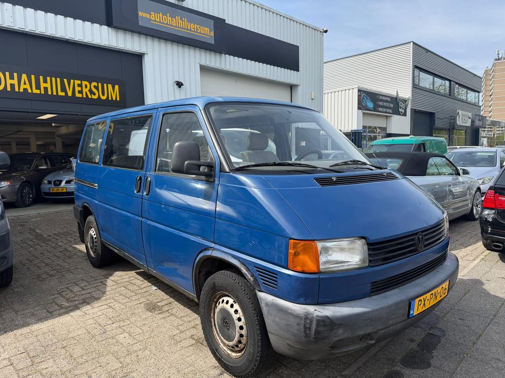 Volkswagen Transporter Kombi 2.0 292 T800 8 persoons, Gebruikt, 8 stoelen, Blauw, Origineel Nederlands