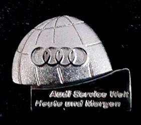 Audi Service Welt pin, Verzenden, Nieuw, Transport, Speldje of Pin