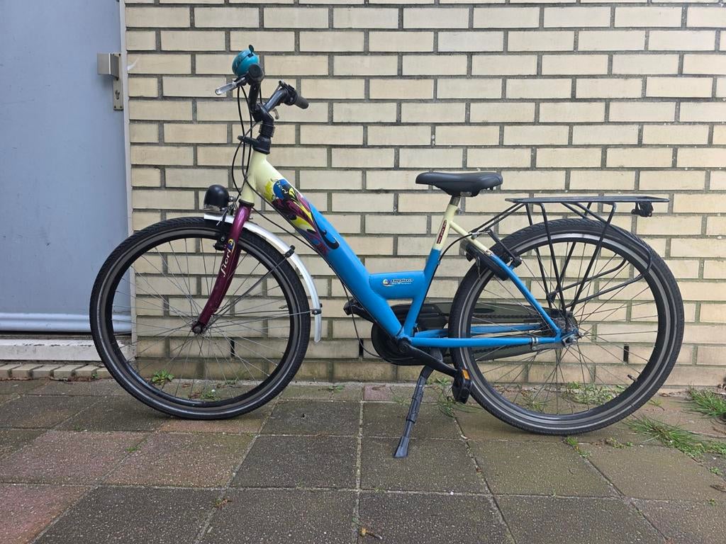 Alpina Fiori mooie blauwe 24 inch dames/meisjesfiets, Ophalen of Verzenden, Gebruikt, Overige merken