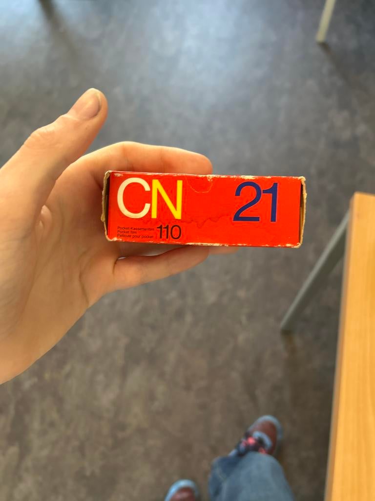 Revue Supercolor CN 21 110 film, Audio, Tv en Foto, Fotocamera's Analoog, Ophalen, Gebruikt, Compact, Overige Merken