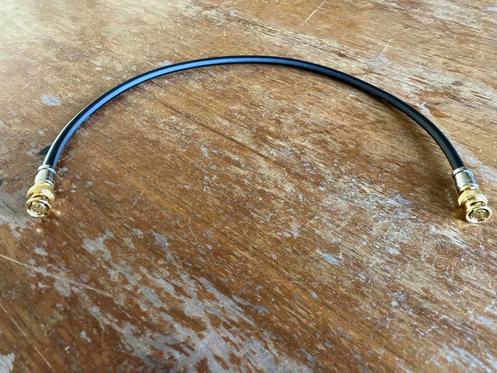 AudioQuest HD6-G BNC 75 Ohm Digital SPDIF interlink 50cm, Audio, Tv en Foto, Audiokabels en Televisiekabels, Verzenden, Zo goed als nieuw