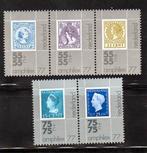 Nvph 1098-1102 amphilex 1976 strook van 3+2 voor davo album, Postzegels en Munten, Ophalen of Verzenden, Na 1940, Postfris
