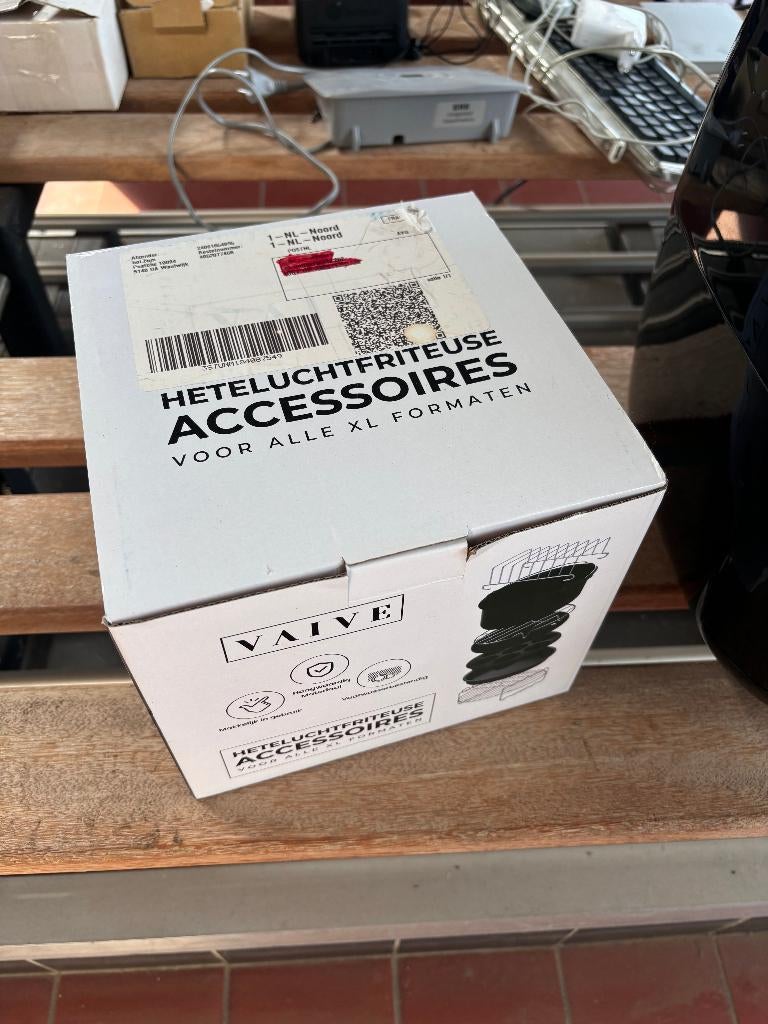Blokker Heteluchtfriteuse Airfryer XL Zwart Kunststof Metaal, Ophalen of Verzenden, Gebruikt, Airfryer XL