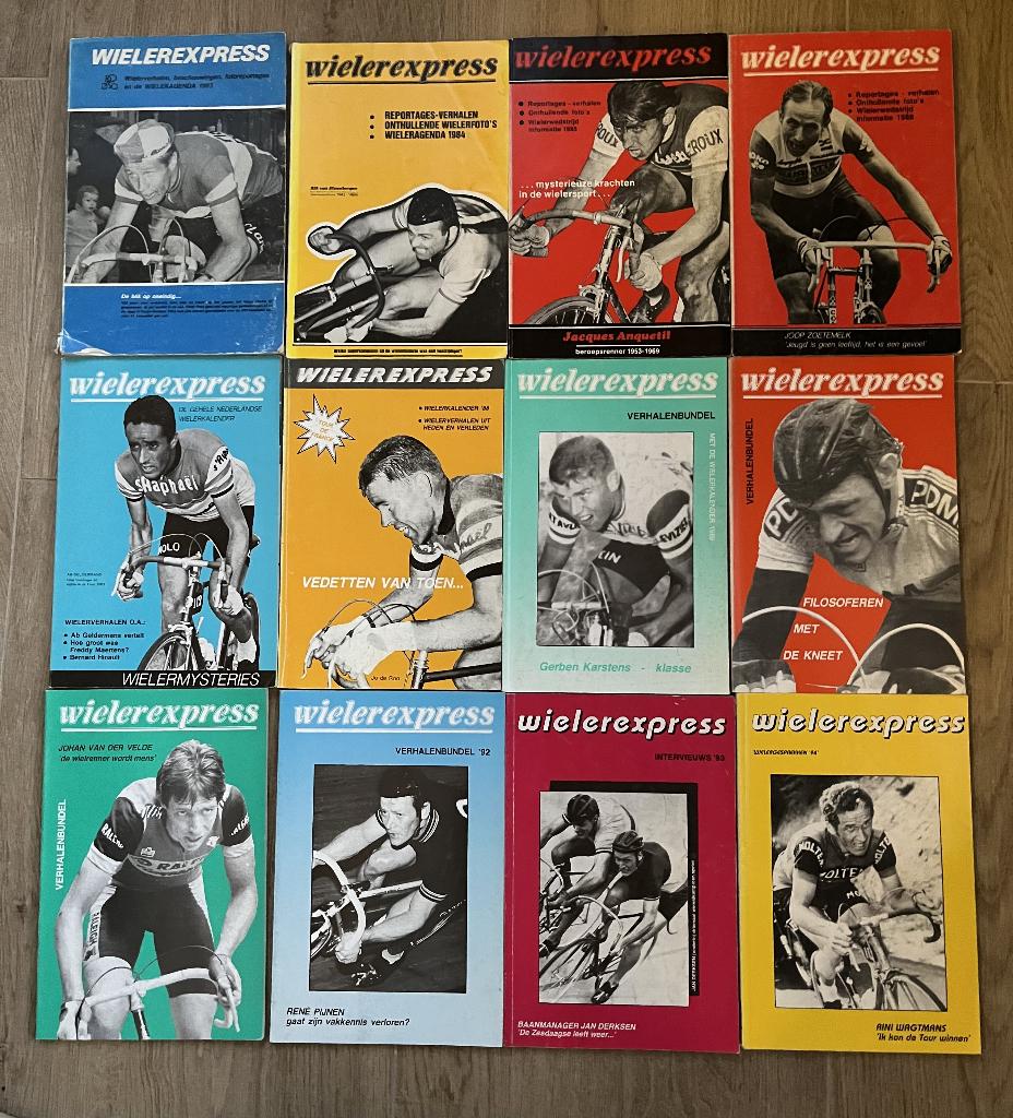 Wielerexpress Jan Zomer complete reeks 1983 - 2009 27 stuks, Gelezen, Jan Zomer, Ophalen of Verzenden, Balsport