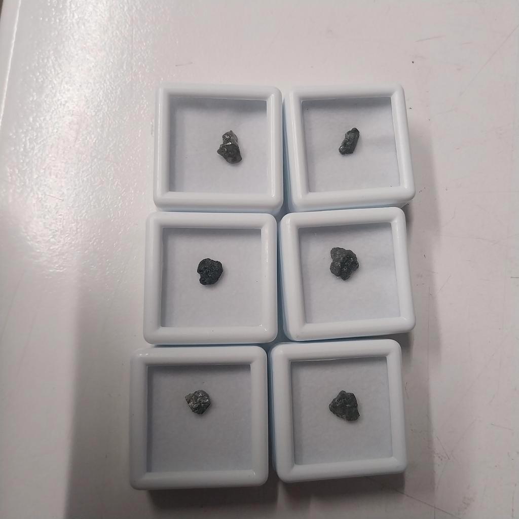 6 ruwe diamanten uit afrika, Ophalen of Verzenden, Nieuw