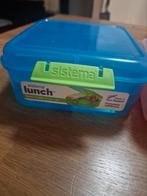 Sistema Broodtrommel Lunchbox met vakjes en bakje, Huis en Inrichting, Ophalen of Verzenden