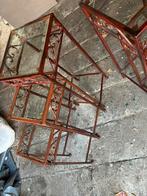 plantentafel zuil bijzettafel metaal, Huis en Inrichting, Woonaccessoires | Zuilen en Pilaren, Ophalen of Verzenden, Zo goed als nieuw