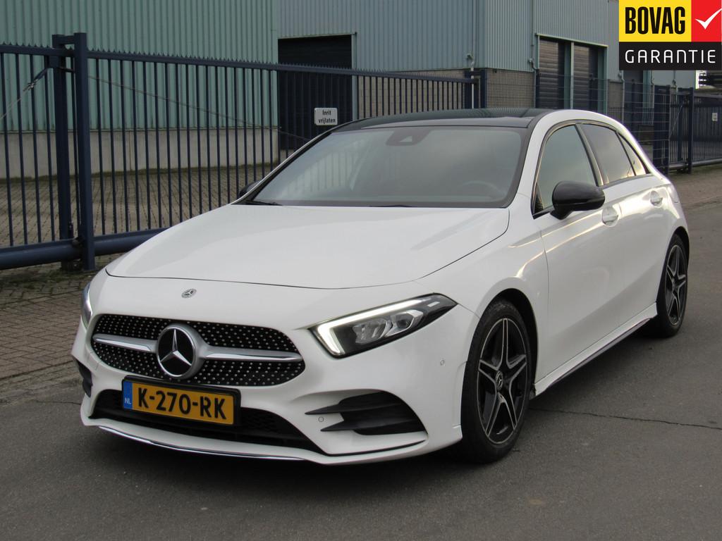 Mercedes-Benz A-Klasse 180 d Premium Plus AMG Panoramadak, Auto's, 1345 kg, Gebruikt, Euro 6, 4 cilinders