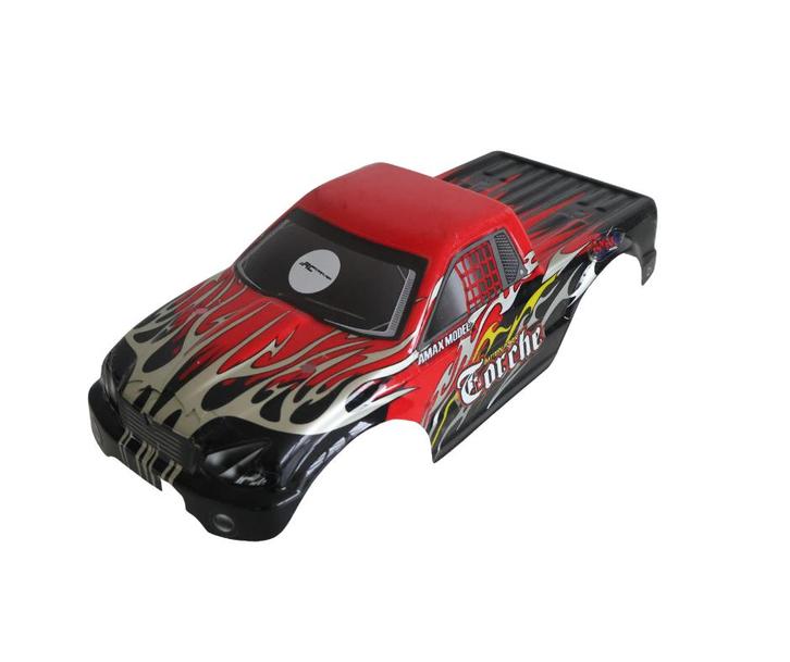 Amax Torche / Himoto 1/10 monstertruck body rc auto, Hobby en Vrije tijd, Modelbouw | Radiografisch | Auto's, Gebruikt, Onderdeel