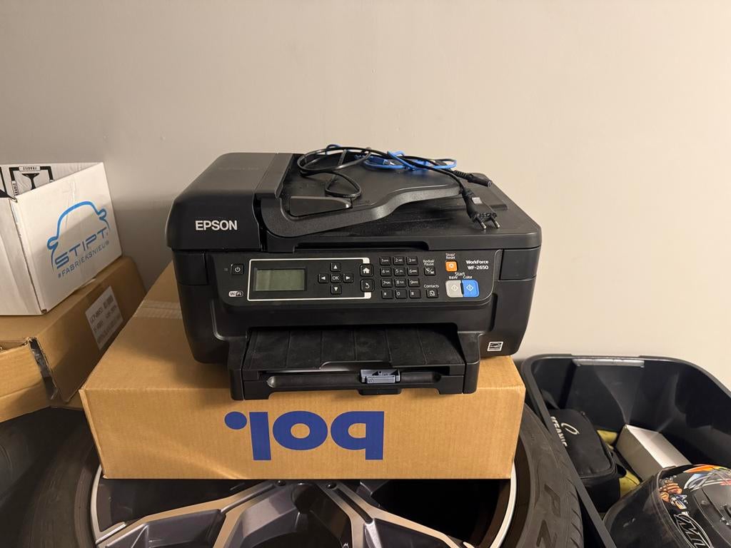 Epson WorkForce WF-2650 All-in-One Printer/Scanner/Fax, Gebruikt, Faxen, Inkjetprinter, All-in-one