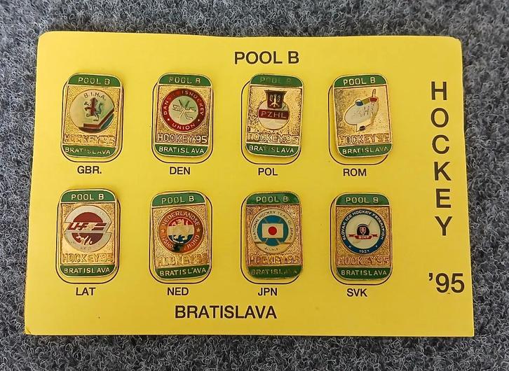Hockey '95 Pool B Bratislava, Sport en Fitness, IJshockey, Gebruikt, Overige typen, Ophalen of Verzenden