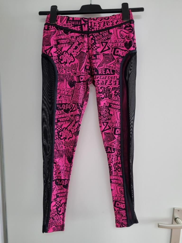 Zumba legging maat 38, Zwart, Ophalen, Maat 38/40 (M), Fitness of Aerobics