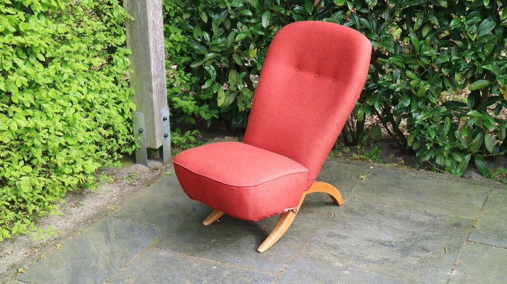Artifort Congo fauteuil., Ophalen, Gebruikt, 75 tot 100 cm, Stof