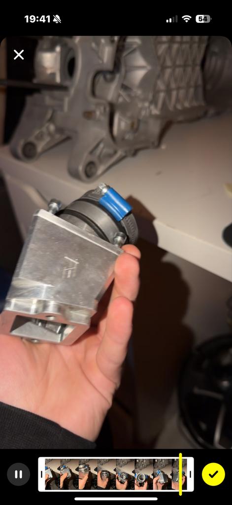 Inlaatspruitstuk Keihin 35-38mm met VForce 4 optie, Motoren, Ophalen of Verzenden, Gebruikt