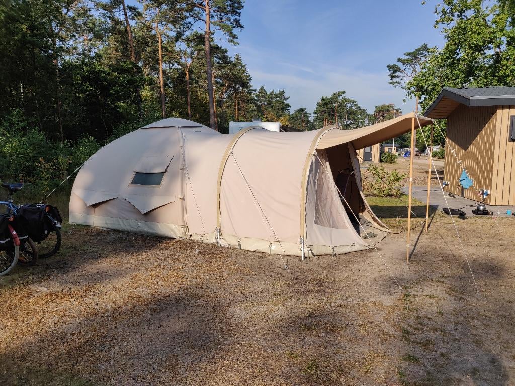 Karsten family 300 oppomptent, Caravans en Kamperen, Tenten, Ophalen, Gebruikt, Tot en met 4