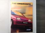 Fiat Cinquecento folder NED 28 blz 1997, Ophalen of Verzenden, Nieuw, Overige merken