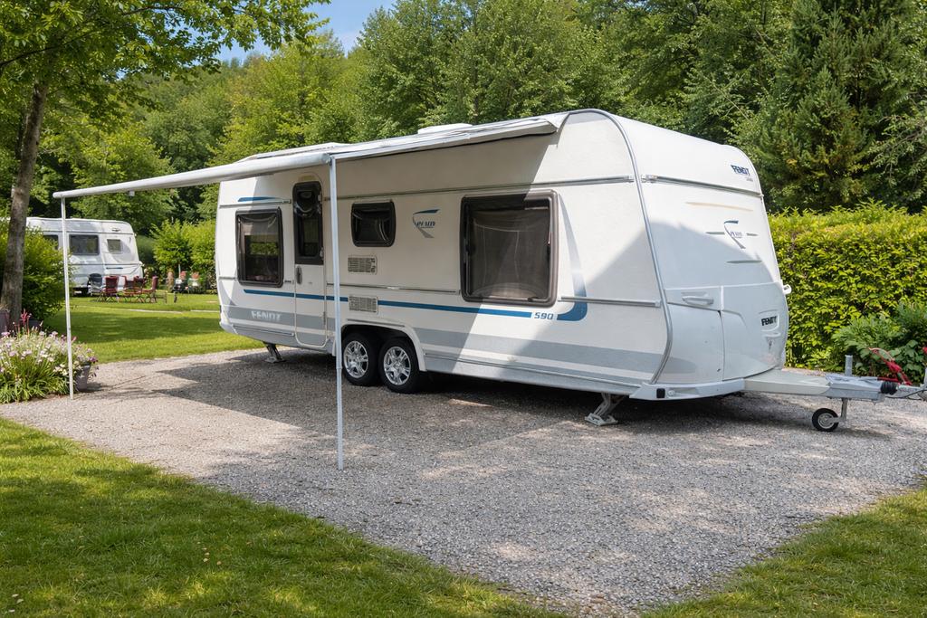 Fendt Platin 590 - 2011 dak airco, Vast bed, Rondzit, Particulier, Fendt