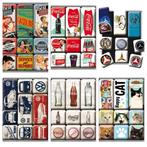 Harley Davidson model chart reclame magneetjes magneet set, Ophalen of Verzenden, Nieuw, Auto's