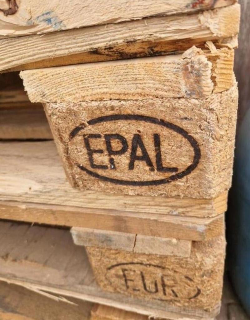 Gebruikte Euro en EPAL Pallets te koop, Doe-het-zelf en Verbouw, Hout en Planken, Gebruikt, Pallet, Vuren, Minder dan 200 cm, Ophalen of Verzenden