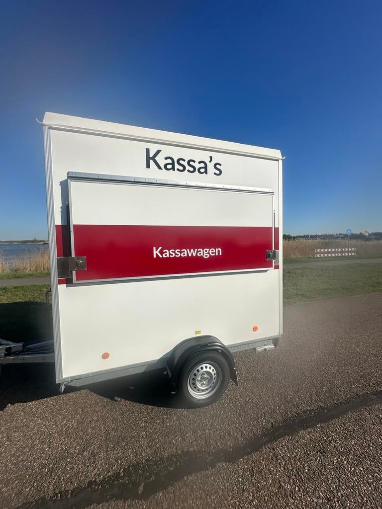 Kassawagen / Verkoopwagen / Evenementenwagen, Hobby en Vrije tijd, Feestartikelen | Verhuur, Ophalen, Overige