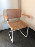 Fijne stoel met armleuningen - Model Thonet, Huis en Inrichting, Stoelen, Ophalen, Gebruikt, Bruin, Hout