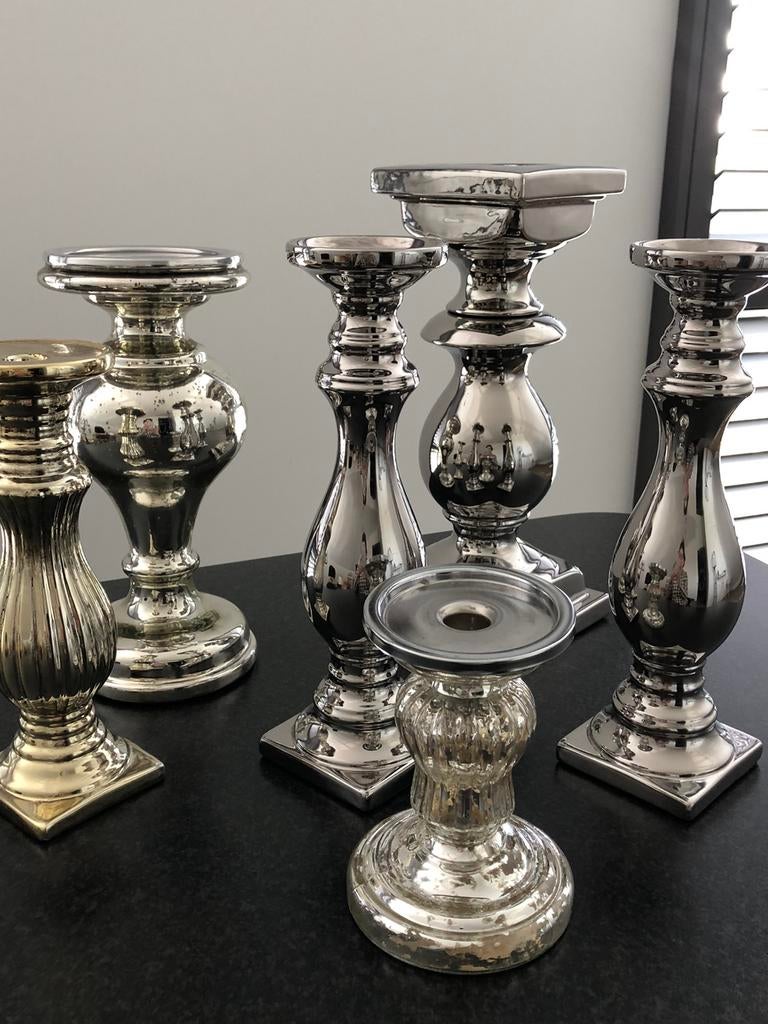 Partij tafeldecoratie, Ophalen, Metaal, Minder dan 25 cm