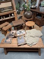 SALE Houten krukjes 30 %, Huis en Inrichting, Krukjes, Ophalen, Nieuw, Hout