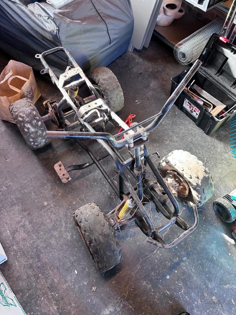 125cc Mini Quad Project - Onderdelen en Frame, Ophalen of Verzenden, Gebruikt