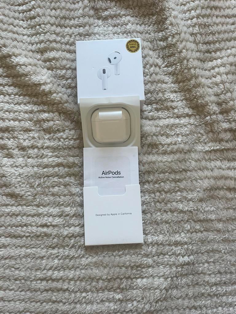 Apple AirPods 4 met ANC –nieuw!, Telecommunicatie, Mobiele telefoons | Oordopjes, Nieuw, Ophalen of Verzenden, Apple, In oorschelp (earbud)
