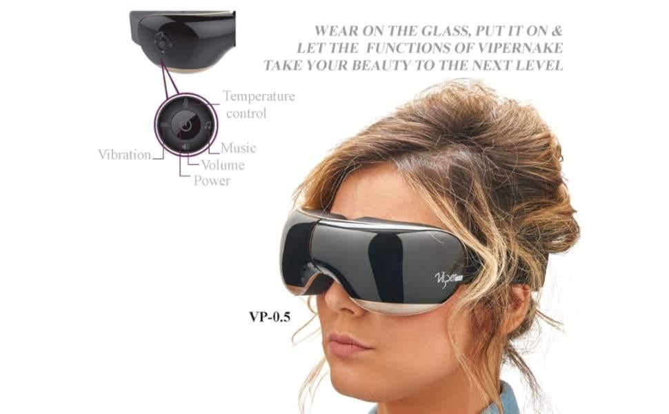 Vipernake Eye Massager, anti-aging apparaat z.g.a.n., Sieraden, Tassen en Uiterlijk, Uiterlijk | Gezichtsverzorging, Ophalen, Zo goed als nieuw