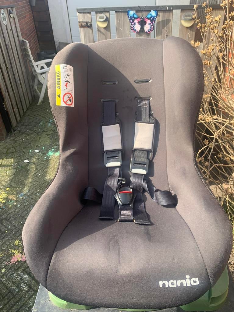 Te koop Nania autostoel, Overige merken, 9 t/m 18 kg, Ophalen of Verzenden, Gebruikt