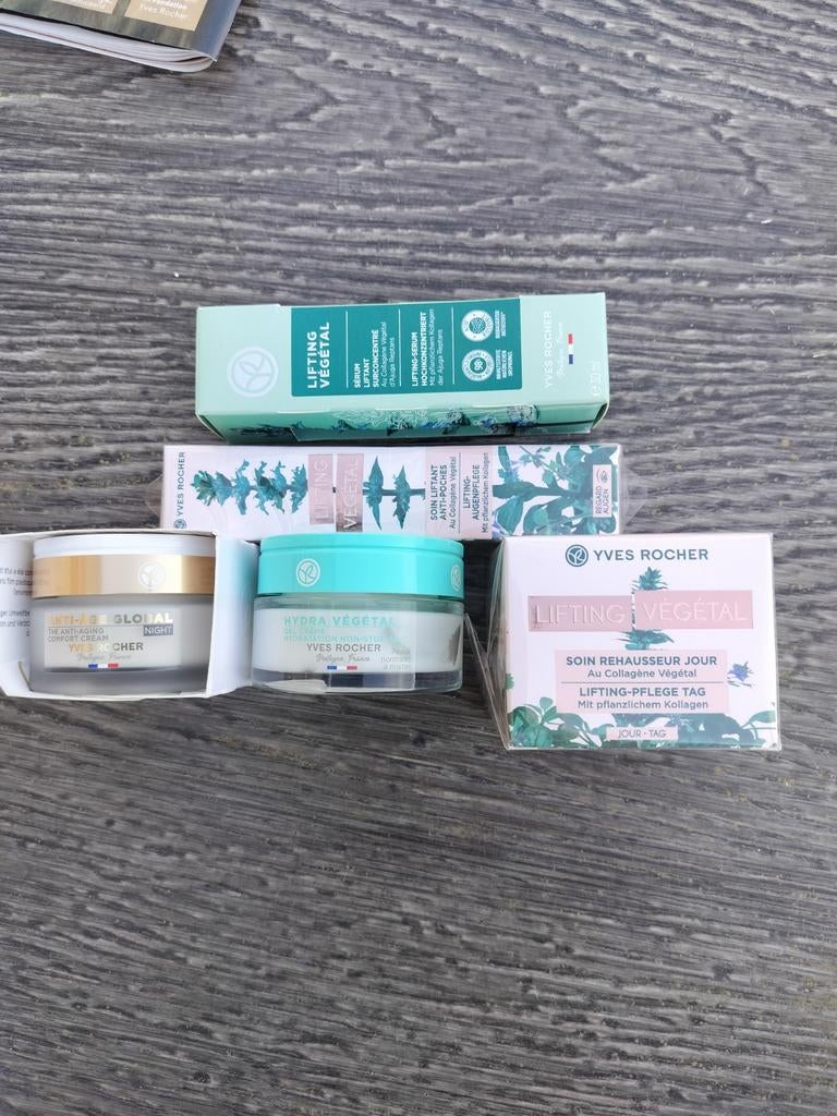 Yves Rocher gezichtsverzorging, Ophalen