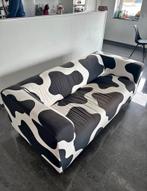 Ikea Klippan bank met 2 hoezen (koeienprint en gele bloemen), Ophalen, Gebruikt, 150 tot 200 cm, Tweepersoons