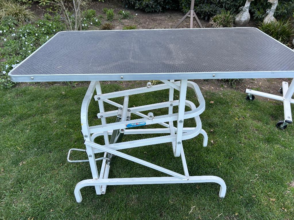 Trimtafel, Ophalen, Gebruikt