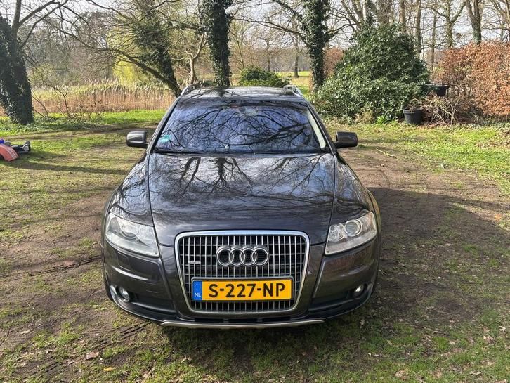 Audi a6 allroad 2007 4.2 V8 196dkm. Youngtimer, Auto's, Audi, Particulier, Benzine, Stationwagon, Geïmporteerd, Zwart, Ophalen