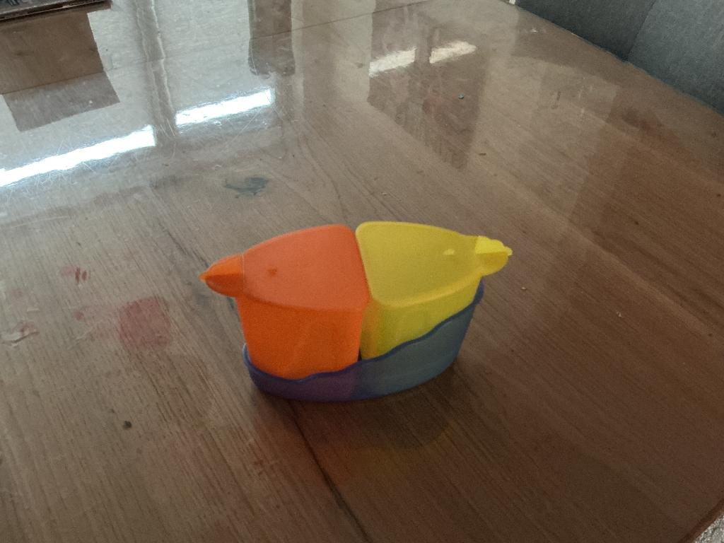 Tupperware suiker en melkkanset, Huis en Inrichting, Keuken | Tupperware, Ophalen of Verzenden, Zo goed als nieuw, Blauw, Overige typen