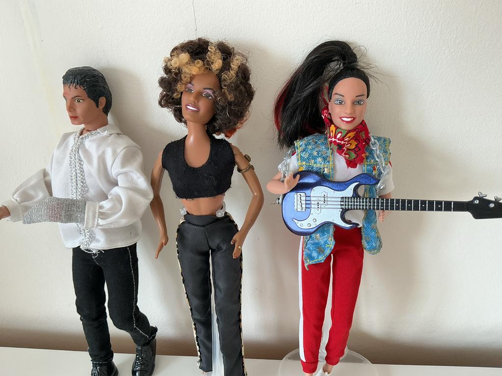 Maikel Jackson, Mel B en Sporty Spice Girl poppen!, Ophalen of Verzenden, Gebruikt, Overige typen