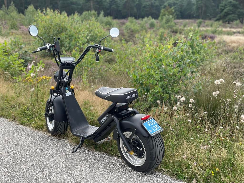 Spyder Wheelz E-Chopper zwart - Zeer goede staat, Elektrisch, Zo goed als nieuw, Ophalen, Overige merken