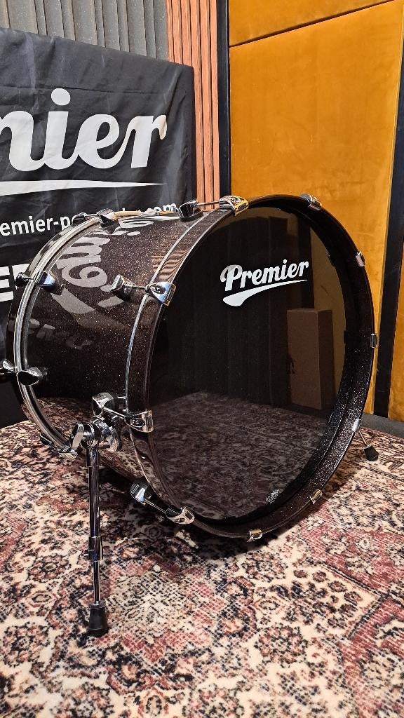 Premier Elite Gunmetal Sparkle, Muziek en Instrumenten, Drumstellen en Slagwerk, Zo goed als nieuw, Premier, Ophalen